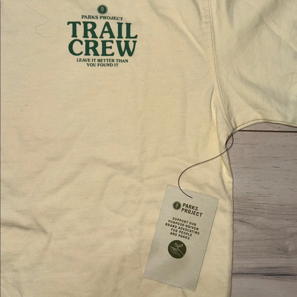 New Parks Project TRAIL CREW ringer t-shirt S - Picture 5 of 8